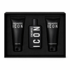 DSQUARED2 Icon Pour Homme Gift Set (Eau de Parfum 100ml + Shower Gel 100ml + Aftershave Balm 100ml)